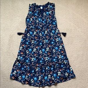 Gap Maternity Dress.  Sz XS.  Blue floral.